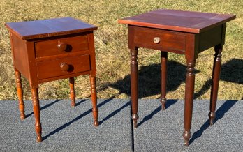 Two Antique Cherry Stands (CTF20)