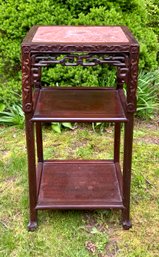 19th C. Chinese Rosewood Stand (CTF20)