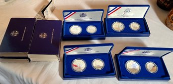 Coins, 1986 Proof Sets, 4 Boxes (CTF10)