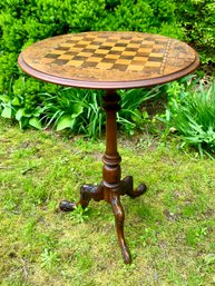 19th C. English Inlaid Table (CTF10)