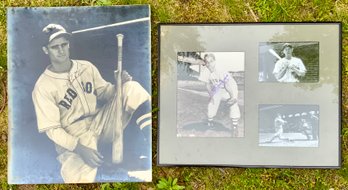 Signed Dom Dimaggio And Bob Doerr Photos (CTF10)