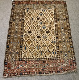 Antique Oriental Scatter Rug (CTF10)