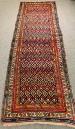 Vintage Oriental Runner Rug (CTF10)