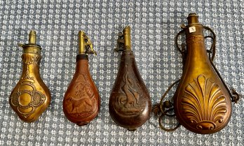 Antique Shot Flasks, 4 (CTF10)