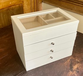 New White Jewelry Box (CTF10)