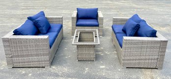 Woven Outdoor Wicker Furniture Set (CTF80)