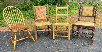 Four Vintage Chairs (CTF20)
