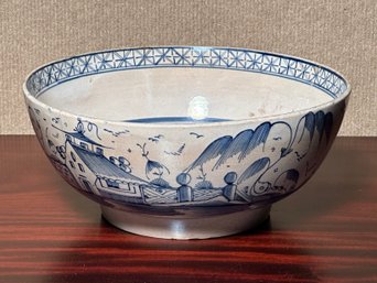 Antique English Soft Paste Bowl (CTF10)