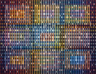 Yaacov Agam Abstract OpArt Serigraph (CTF20)