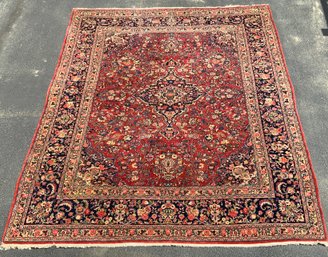 Vintage Hand Woven Oriental Room Size Rug (CTF30)
