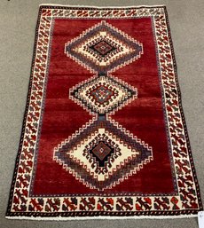 Vintage Hand Woven Oriental Area Rug (CTF10)