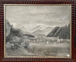 19th C. Hudson River School Sandpaper (CTF10)