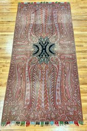 Antique Paisley Shawl/textile (CTF10)