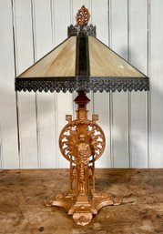 Antique Art Nouveau Table Lamp (CTF20)