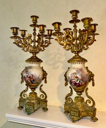 Pr. 19th C. French Candelabras (cTF20)