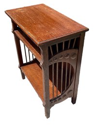 Arts & Crafts Style Oak Stand