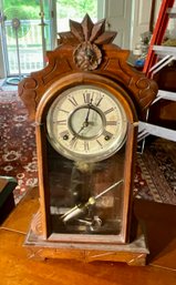 Antique Cottage Mantle Clock