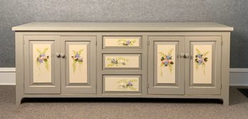 Vintage Painted Credenza/dresser (CTF40)