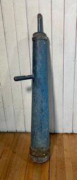 19th C. Blue Painted Tamp (CTF10)