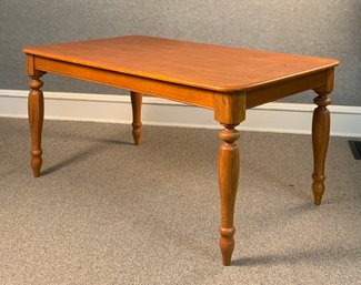 Vintage Oak Library Table (CTF20)