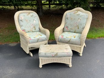 Ethan Allen Wicker, 3pcs (CTF30)