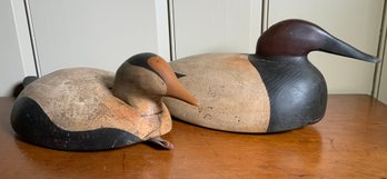 Two Jim Keefer Duck Decoys (CTF20)