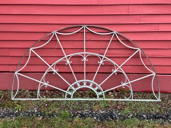 Vintage Federal Style Iron Transom (CTF20)