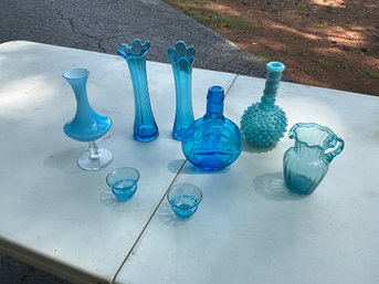 Blue Glass Collection