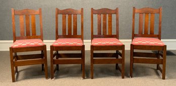 Four L & J.G. Stickley Side Chairs (CTF30)