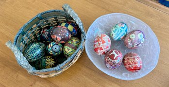 Hand Painted Eggs, 12