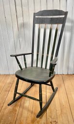 19th C. Arrow Back Rocking Arm Chair (CTF10)