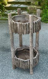 Adirondack Plant Stand