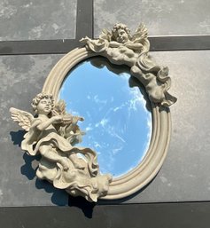 Decorative Cherub Mirror