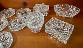 Crystal Coasters And Boxes