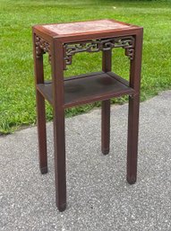 Antique Chinese Hardwood Two-Tired Stand (CTF20)