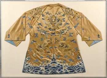 Qing Dynasty Emboidered Robe With Provenance (CTF30)