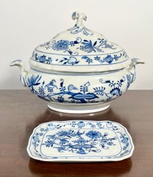 Vintage Onion Pattern Porcelain, Zwiebelmuster, 2pcs (CTF20)