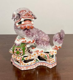 Vintage Chinese Porcelain Foo Lion (CTF20)