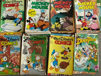 100 Vintage Disney Comic Books (CTF10)