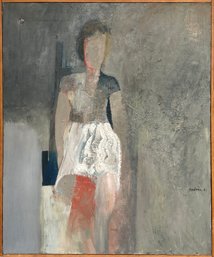Gene Szafran Oil On Canvas, Figure (CTF10)