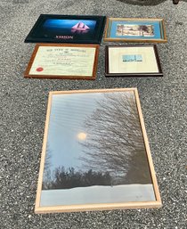 Prints, Photograph, Diploma, 5pcs.