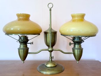 Antique Double Student Lamp (CTF20)