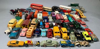 Vintage Collectible Matchbox, Dinky, Corgi And Other Cars/toys, 80pcs (CTF10)
