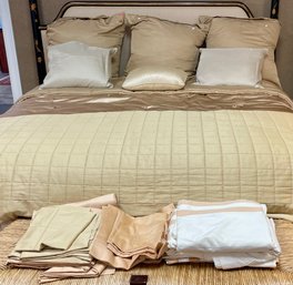 Ann Gish, Anichini And Cottimaryanne King Size Linens & Pillows (CTF30)