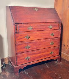 18th C. Grain Painted Slant Lid Desk (CTF20)