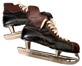 Vintage Mens Leather Skates