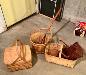Baskets & Sauna Bucket