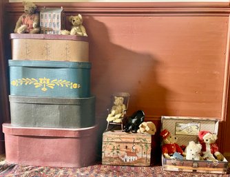 Vintage Boxes And Childrens Toys (CTF10)