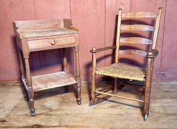 Antique Garland & Sons Rocker With Wash Stand (CTF20)