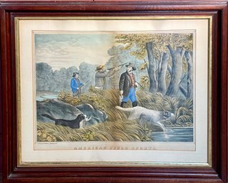 Antique Sporting Lithograph, American Field Sports (CTF10)